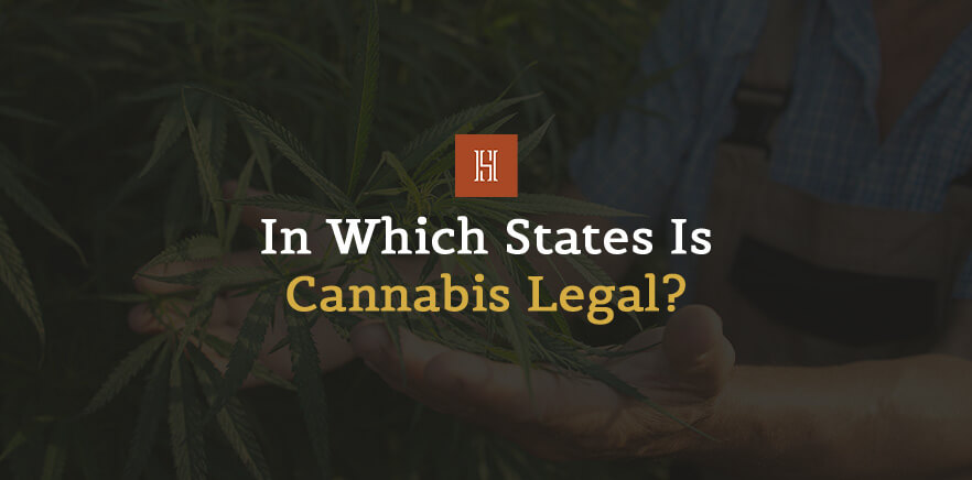 In which states is cannabis legal?