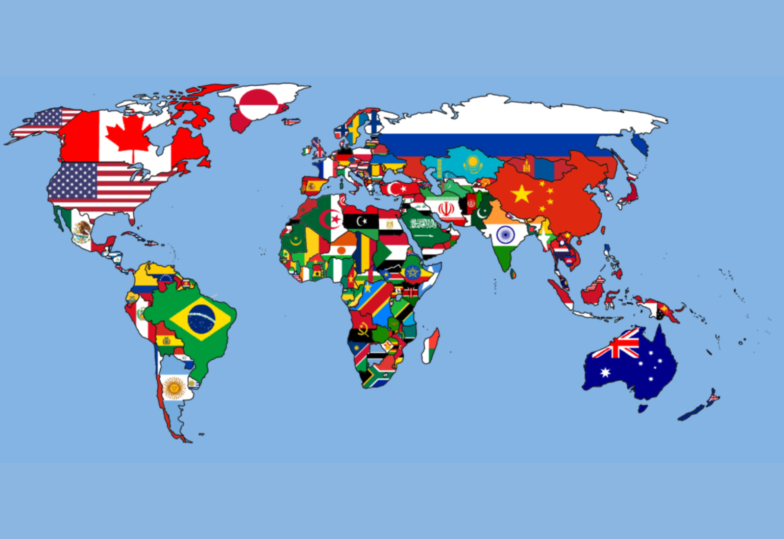 Средние и небольшие страны. Самая маленькая Страна в мире флаг.