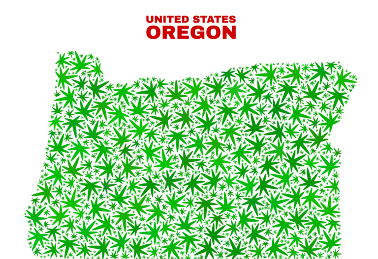 俄勒冈州的大麻，大麻，大麻。