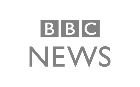 gray bbc news logo