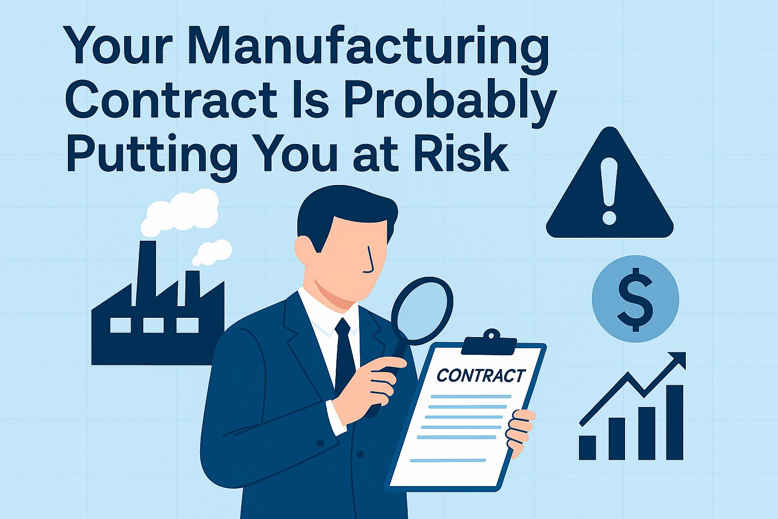 Your International Manufacturing Contract Is Probably Putting Your Company  at Risk - Harris Sliwoski LLP