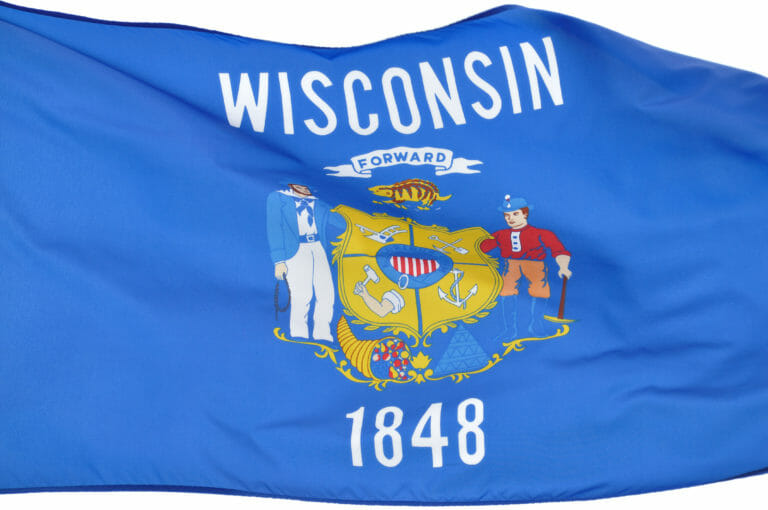 Bandera del Estado de Wisconsin
