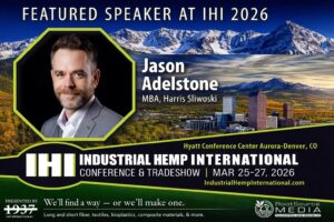 Promotional poster for the IHI 2026 conference featuring Jason Adelstone, scheduled for March 25-27, 2026, at the Hyatt Conference Center in Aurora-Denver, CO.