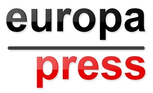 Logo with "europa" in black text above a horizontal line and "press" in red text below it.