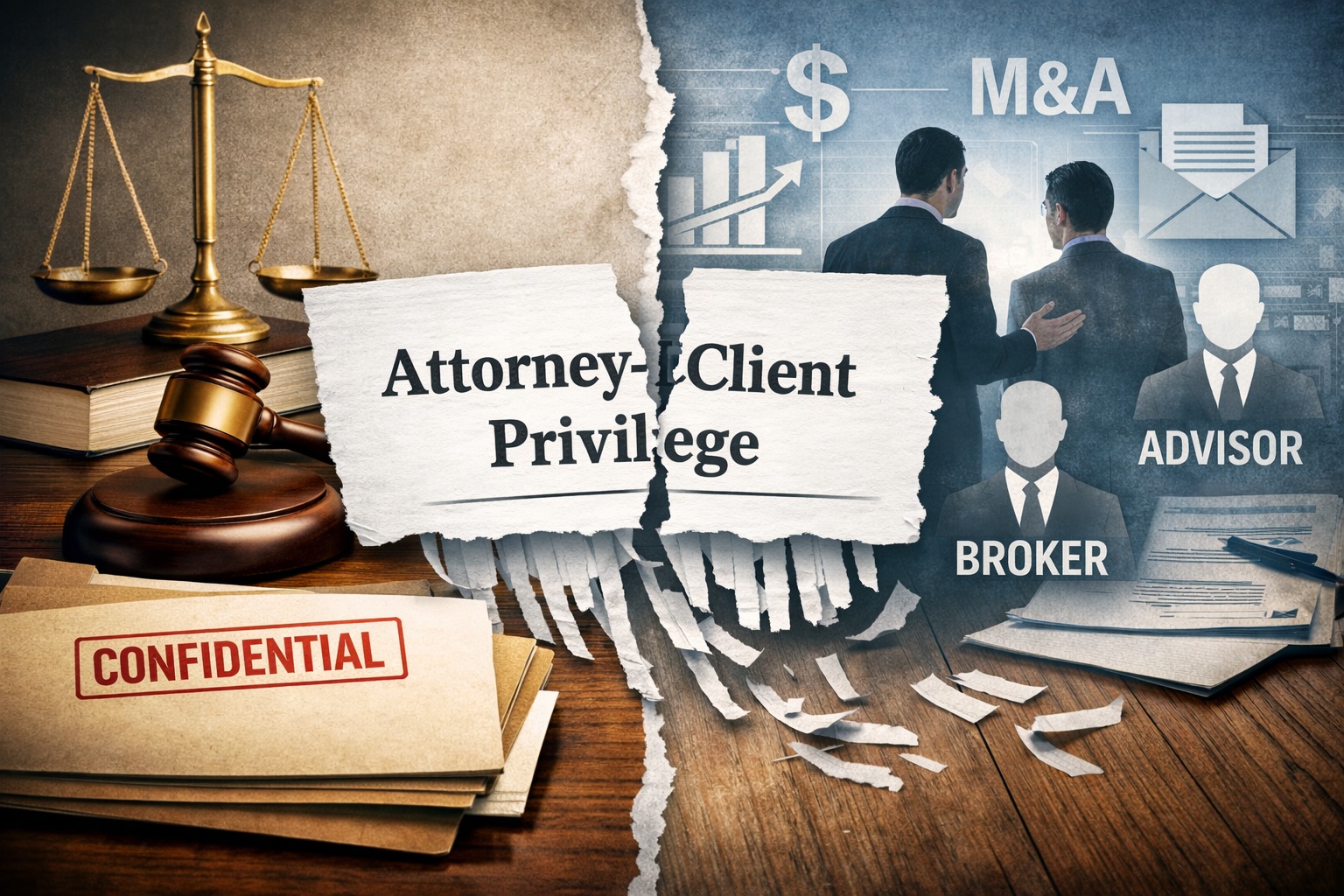 Attorney-Client Privilege in M&A: How Brokers and Other Advisors Can Create Serious Risk