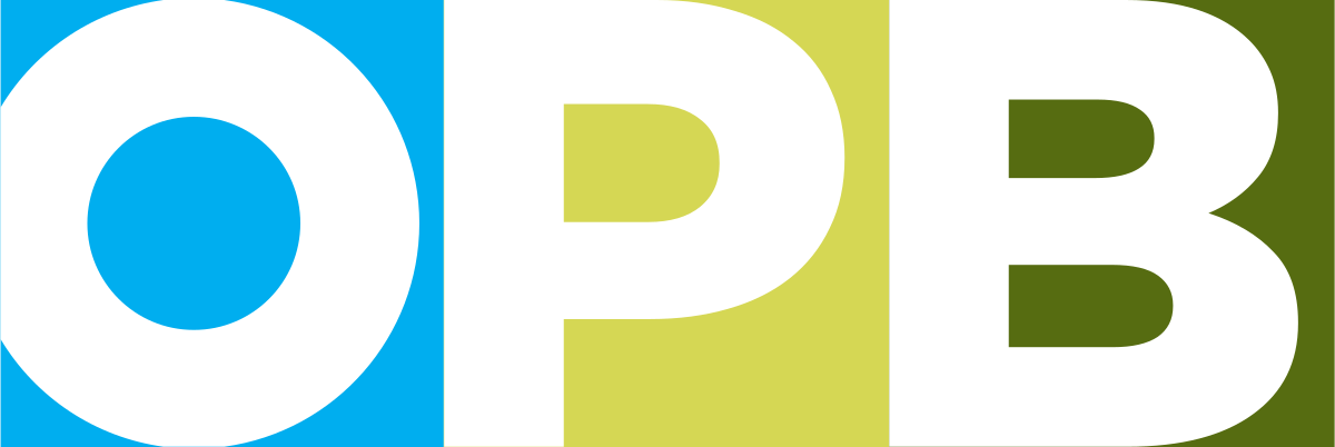 Oregon Public Broadcasting logo.
