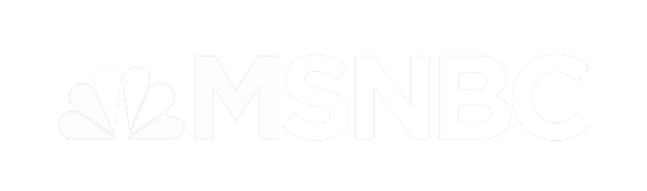 MSNBC Logo White