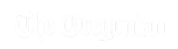 The Oregnian Logo White